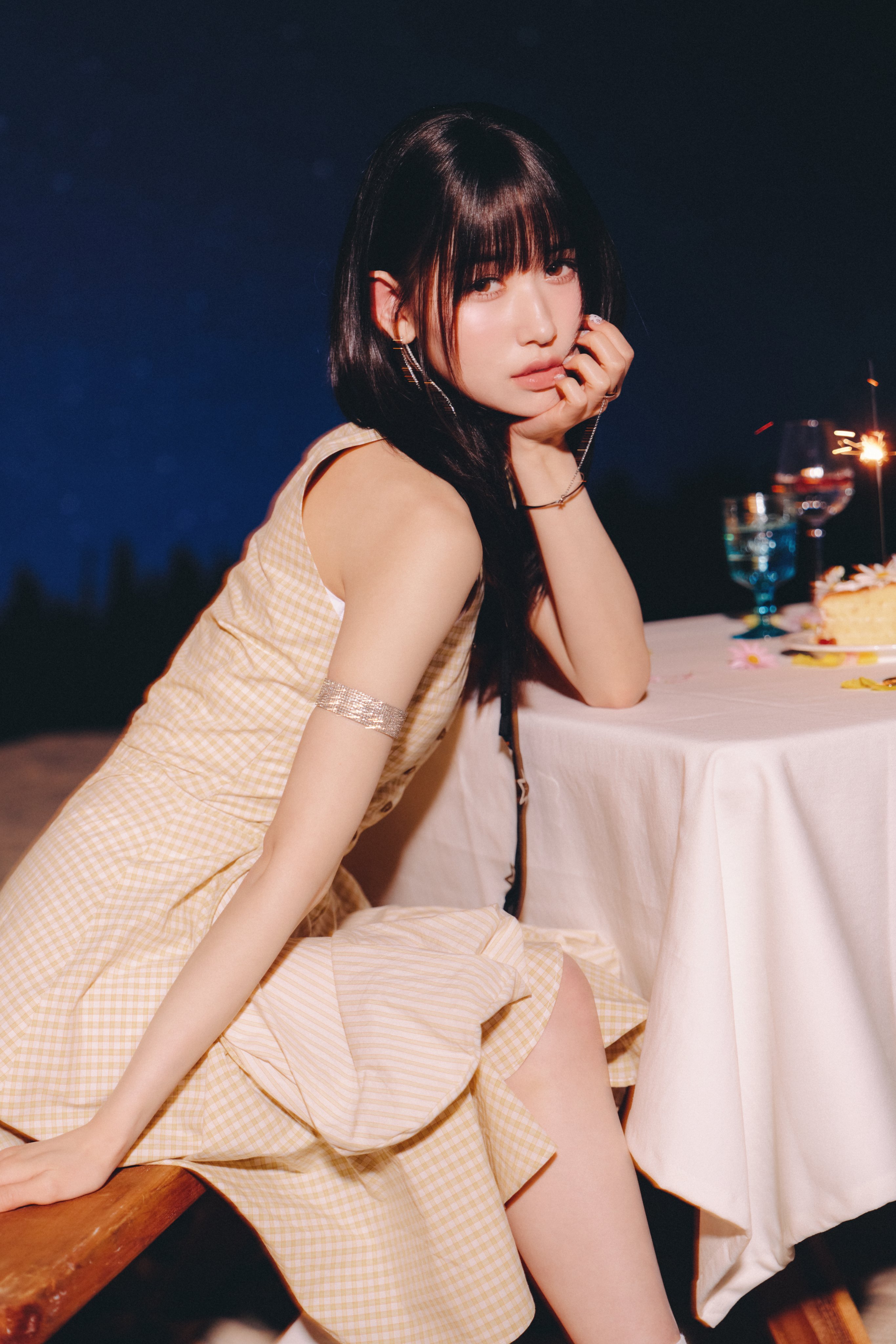 ME:I 笠原桃奈 オンラインくじ ステージフォト チェキ風カード