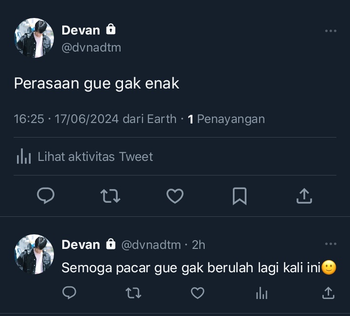 — Dari planet lain

;Jeno few tweets au written by trashofanon
#ResepCintaKu 
#KepadaRalena