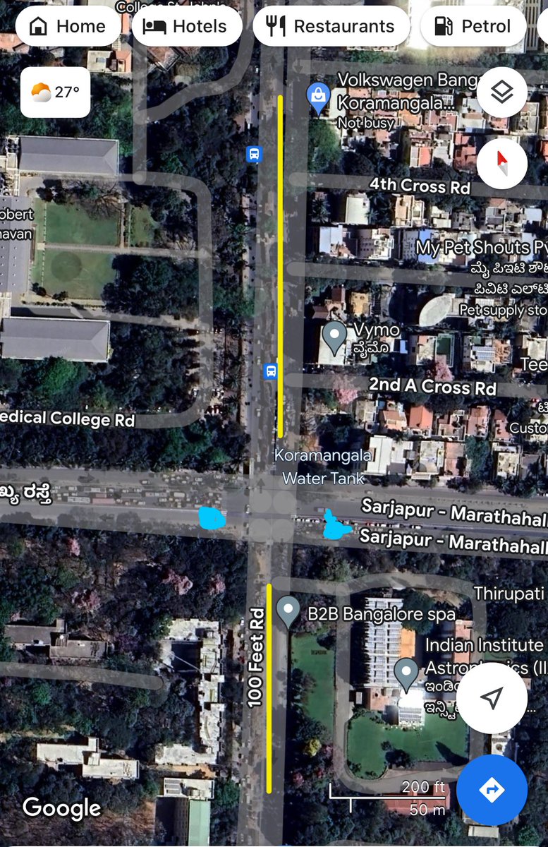 Ejipura Flyover work has definitely resumed. Saw these 2 new pillars being erected on the 🔹marked location.

Hopefully the work doesn’t stall again and gets completed without any interruptions.

#bengaluru #bangalore
