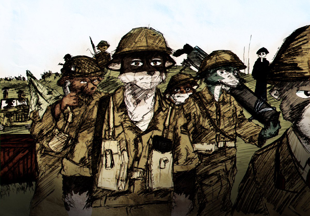 SirTimothyPE's tweet photo. Faces of Resolve, Now in Color!

(A #AgeOfAggressors Concept) https://t.co/QELifCyjzx