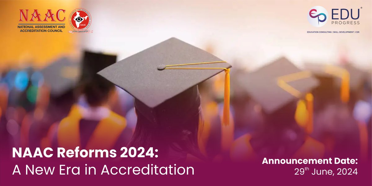 EduprogressIn's tweet image. Here is an important announcement made by NAAC on dated 29th June, 2024 for institutions applying for NAAC accreditation.

To read more click this link : linkedin.com/pulse/naac-ref…

#NAAC #NAACReforms #naacaccreditation #Accreditation #HEIs #Eduprogress #EducationalConsultant