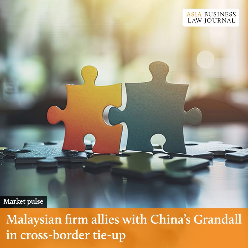 Asia Business Law Journal (@ablj_insights) on Twitter photo <a href="/rw_chambers/">Richard Wee Chambers - Grandall Law Firm</a> has entered into an official collaboration agreement with Beijing-headquartered Grandall Law Firm, coinciding with the 50th anniversary of diplomatic ties between Malaysia and China.
See more in <a href="/ABLJ_insights/">Asia Business Law Journal</a> ๐
law.asia/malaysia-chinaโฆ
#legal #law #news <a href="/rw_chambers/">Richard Wee Chambers - Grandall Law Firm</a> has entered into an official collaboration agreement with Beijing-headquartered Grandall Law Firm, coinciding with the 50th anniversary of diplomatic ties between Malaysia and China.
See more in <a href="/ABLJ_insights/">Asia Business Law Journal</a> ๐
law.asia/malaysia-chinaโฆ
#legal #law #news