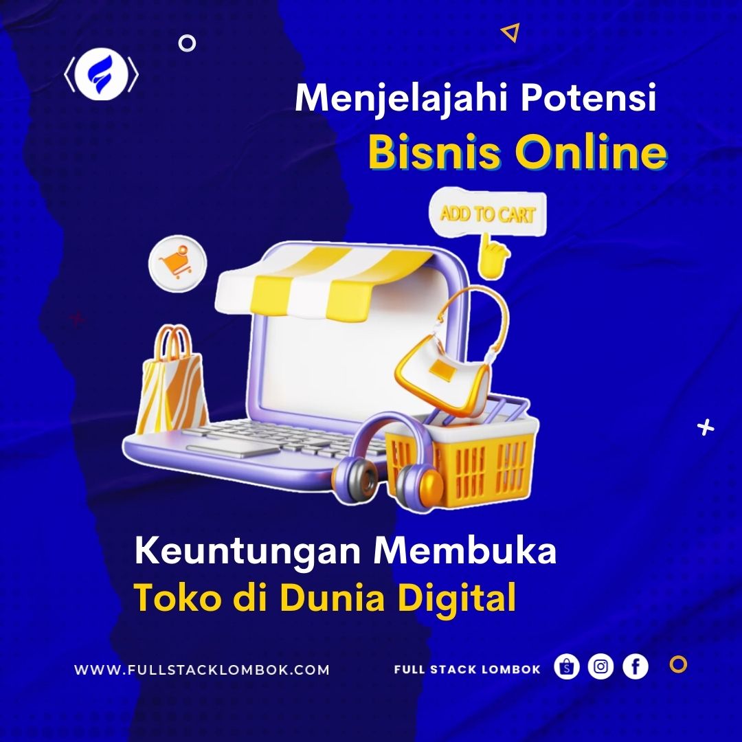 fullstacklomb0k's tweet image. Membuka toko online memungkinkan Anda menjangkau pelanggan lebih luas, tanpa batas geografis, dan beroperasi 24/7. Biaya operasional lebih rendah daripada toko fisik, meningkatkan visibilitas merek dan penjualan.

 #TokoOnline #BisnisOnline #DigitalMarketing #OnlineBusiness