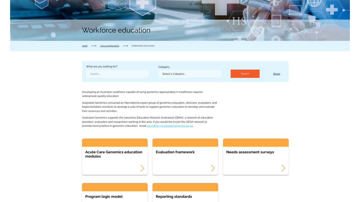 Australian Genomics (@ausgenomics) on Twitter photo The evaluation framework and scoping review in <a href="/AJHGNews/">AJHG</a> are part of a #toolkit, based on theory and evidence, developed by <a href="/AusGenomics/">Australian Genomics</a>' workforce education program led by <a href="/ClaraGaff/">Prof Clara Gaff</a> to support #genomics #educators to create and evaluate interventions: australiangenomics.org.au/categories/wor… The evaluation framework and scoping review in <a href="/AJHGNews/">AJHG</a> are part of a #toolkit, based on theory and evidence, developed by <a href="/AusGenomics/">Australian Genomics</a>' workforce education program led by <a href="/ClaraGaff/">Prof Clara Gaff</a> to support #genomics #educators to create and evaluate interventions: australiangenomics.org.au/categories/wor…