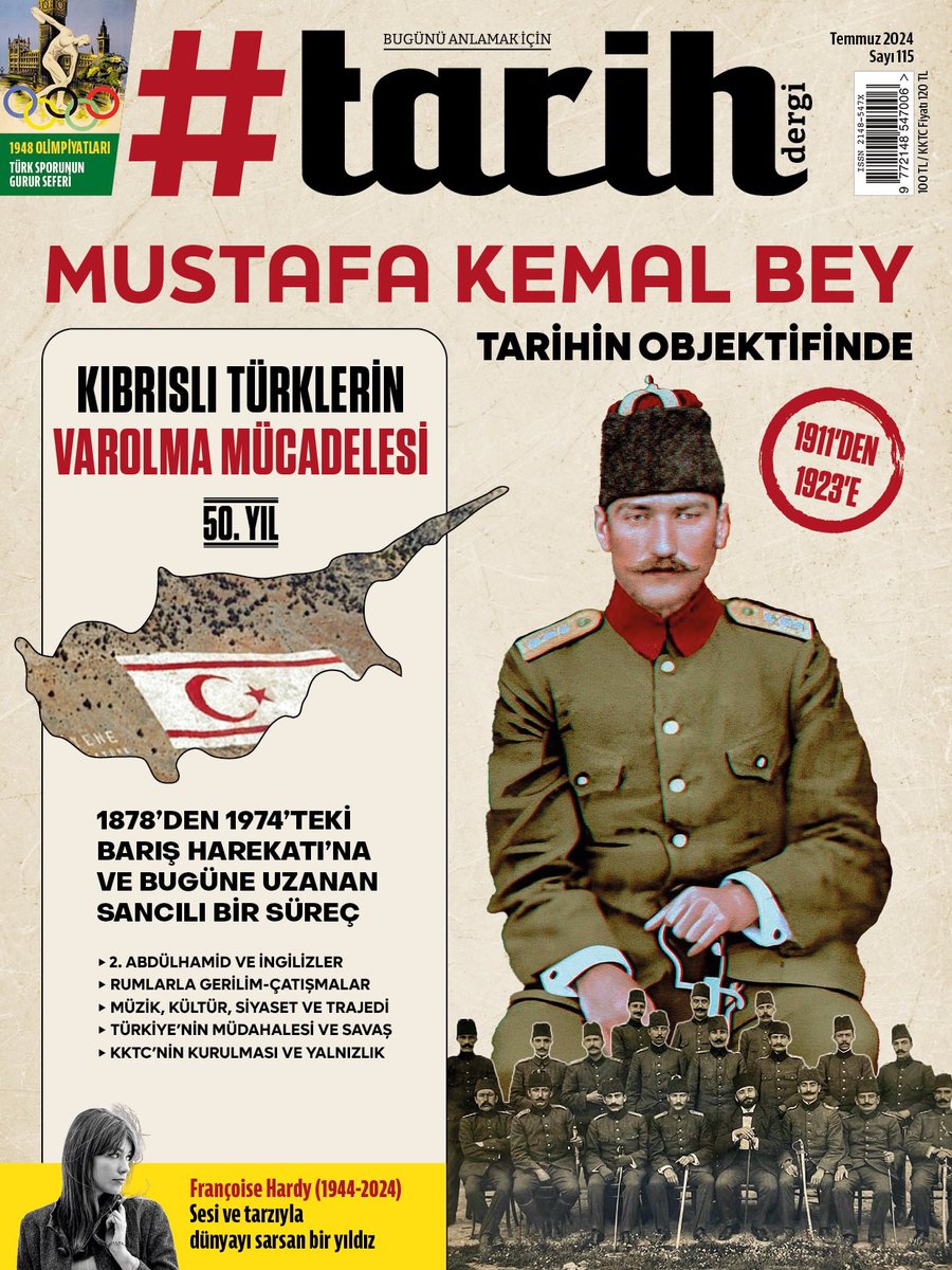 #tarih Temmuz sayısı bugünden itibaren tüm Türkiye’de bayide ve web sitemizde satışta!