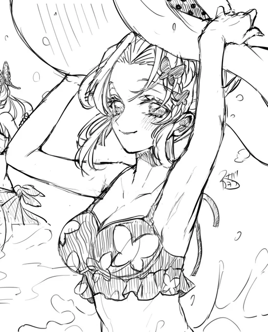 描き直してる🦋さん達 