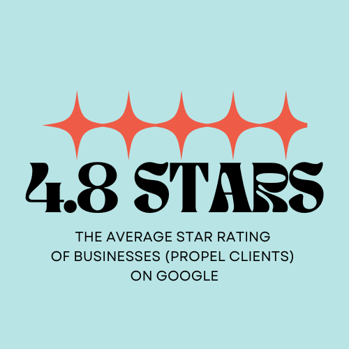 Propel_Up's tweet photo. Did you know? 

Businesses with Propel average 4.8 stars. This isn't just a number—it shows the impact of automated review requests and thoughtful engagement.

Want to boost your visibility and credibility online? 
🔗 https://t.co/IaWvQ4MF1F

#GoogleReviews #ReviewManagement https://t.co/Vxm1TxNhJa