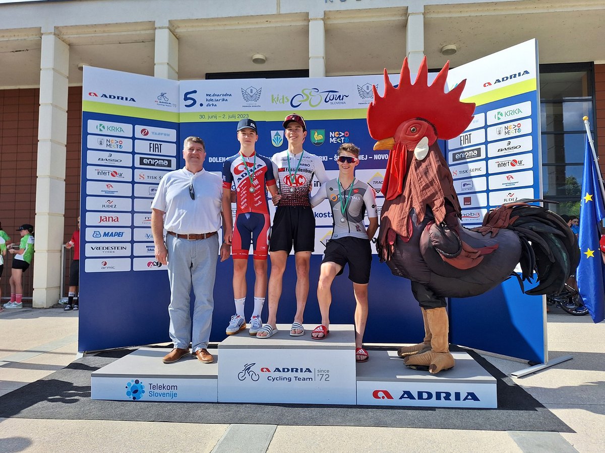 TourOfSlovenia's tweet photo. KIDS TOUR OF SLOVENIA – 5. – 7. JULIJ
Konec tedna bo na dolenjskih cestah dirkalo rekordno veliko mladih kolesarjev iz kar petnajstih držav, med njimi bo seveda največ domačih kolesark in kolesarjev.

Več o etapah in dirki: https://t.co/9JIew37you

#TourOfSlovenia #cycling https://t.co/maASViQCG3