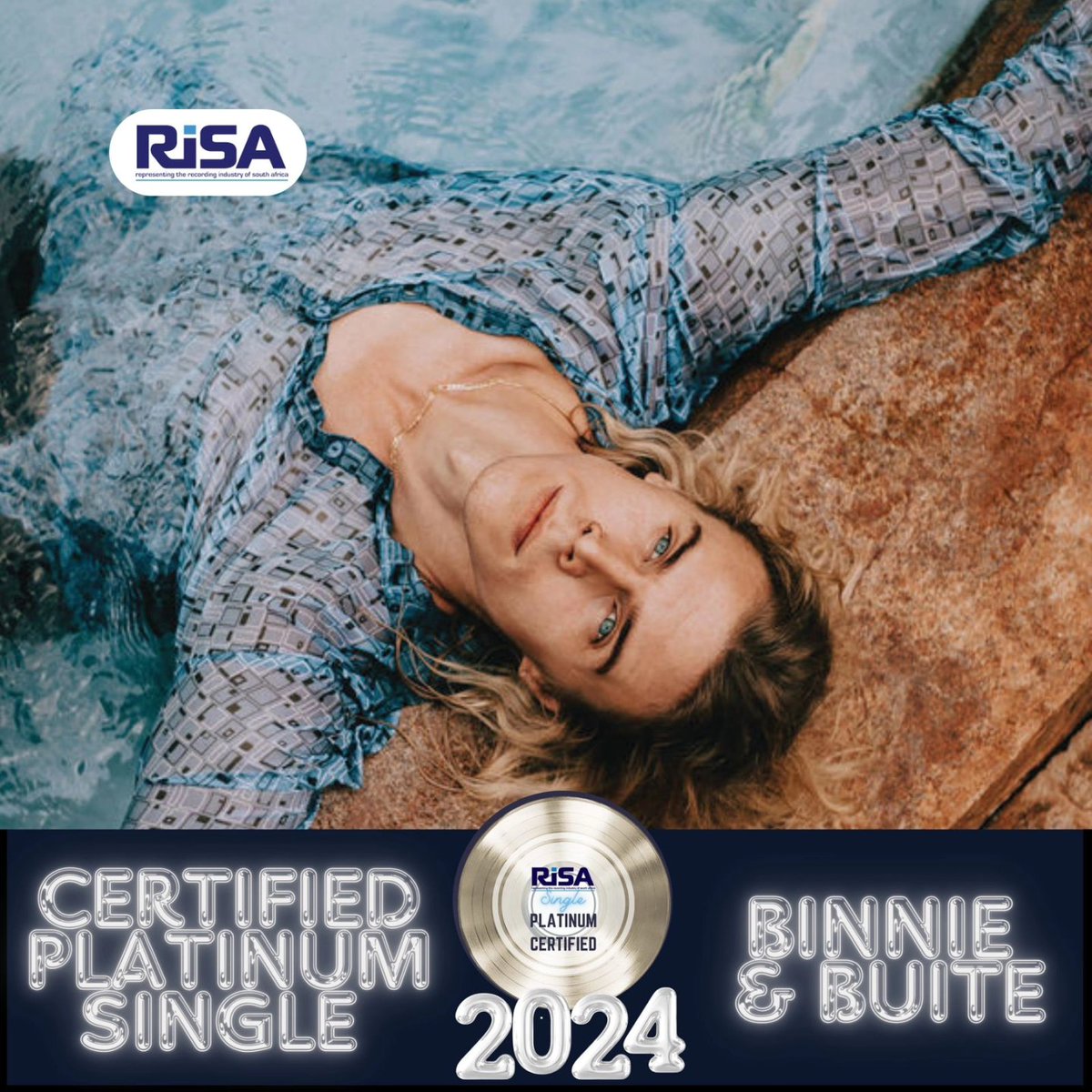TheSAMAs's tweet photo. Congrats to Elandre on achieving gold and platinum certifications for albums and singles in 2024, presented by RiSA! 🏆🎶

 #SAMA30 #Elandre https://t.co/gLEhtsEES2