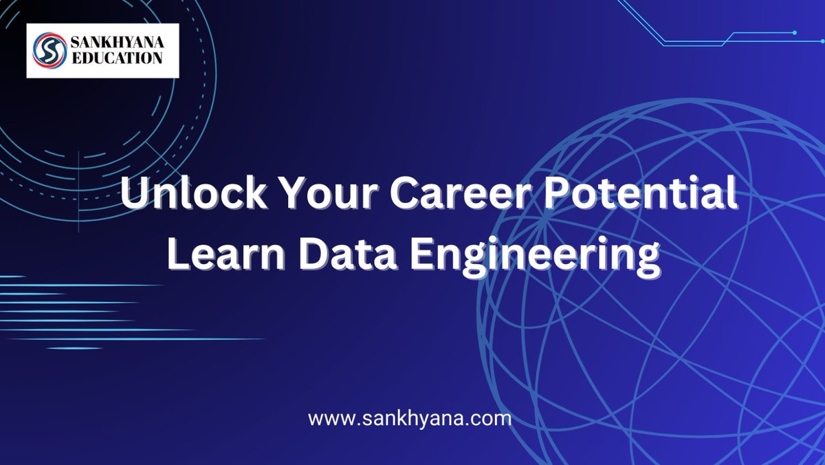 sankhayana's tweet photo. Read Article:- https://t.co/HjYIP0ATNf...
Unlock the power of data with our comprehensive Data Engineering course.
Register Here: https://t.co/2lbqU75Igd
+91 8951836403
Email: trishita.choudhary@sankhyana.com
https://t.co/VVX4FTPZFS
#DataEngineering #Learn #DataEngineerLife https://t.co/fuL9EQfegm