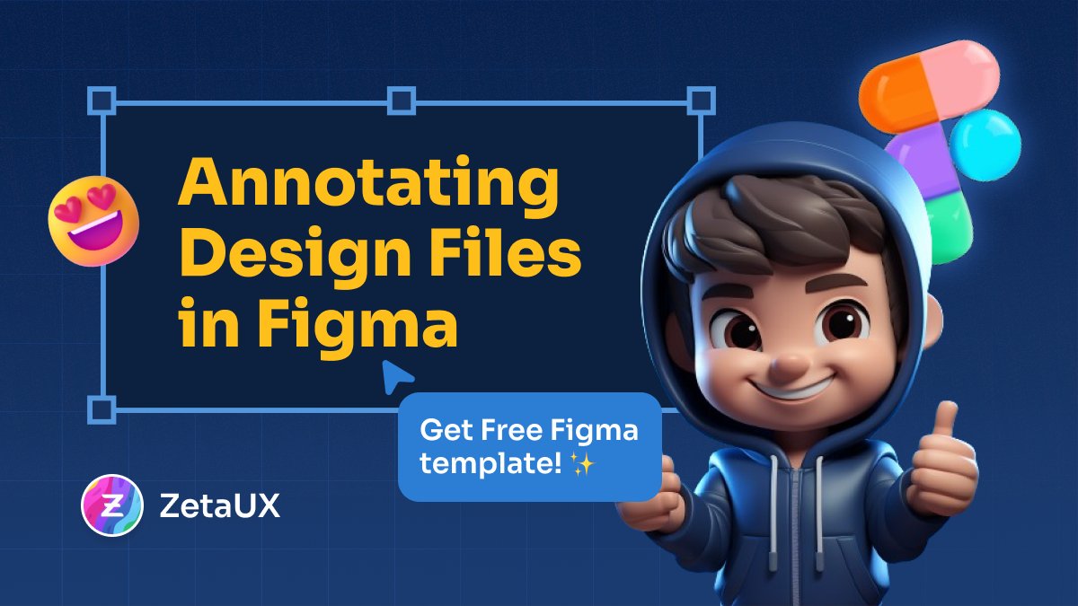New blog alert! ✨

We've upgraded our Figma annotation framework at Zeta, boosting team collaboration and communication.

Read the blog, download the toolkit and share your feedback!

Link to the blog-
bit.ly/3XOaQh7

Link to the community file-
bit.ly/3W7Yq2o