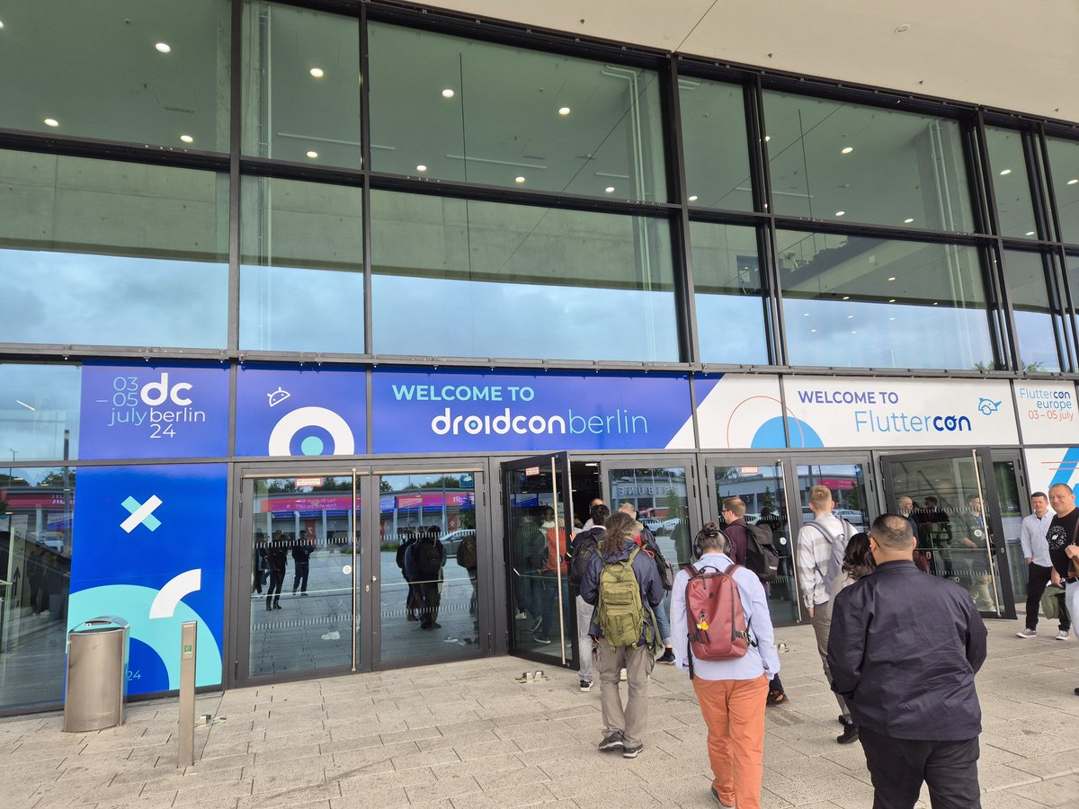 Let the conference begin! #dcbln24