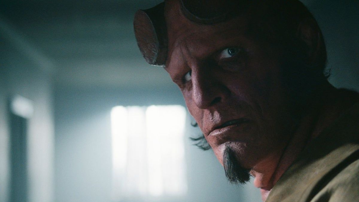 IGN's tweet photo. In Hellboy: The Crooked Man, Hellboy and Rookie BPRD agent Bobbie Jo Song travel to Appalachia to take on the Crooked Man, who has been sent back to Earth to collect souls for the devil.

Take a look at the trailer: https://t.co/Z0G23fKqb0 https://t.co/rQj5f6neu3