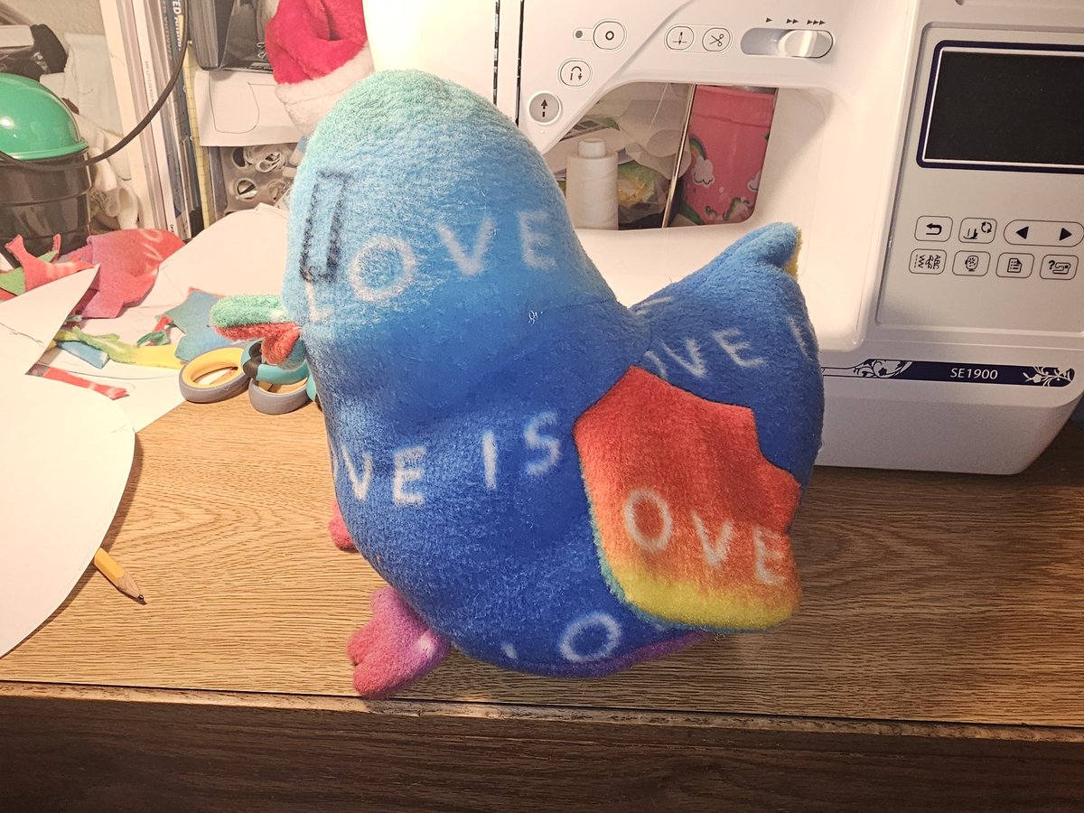 CeruleanCrafts's tweet photo. tonight'S projecT cAme together pretty quickly... the fleece is just for designing the patteRn, not the final Design- it took three prototypes before i got a pattErn that i think i can run With! 😉 ⭐️💧 i'll start on a final one tomorrow! https://t.co/7KADYQeL77