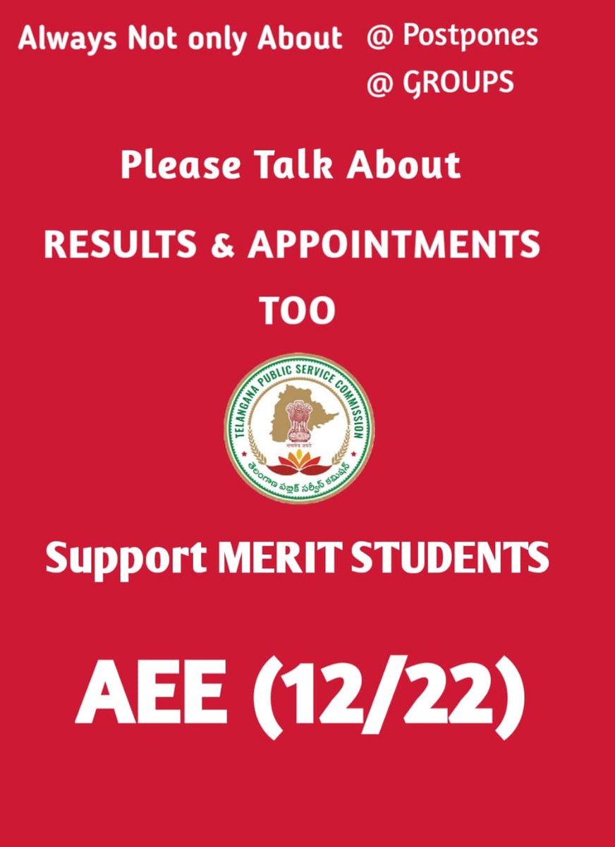 Hsp2088's tweet photo. @Krishank_BRS @KTRBRS @BRSparty @BRSParty_News @BRSTechCell @TSwithKCR @KCRBRSPresident @KonathamDileep @KTR_News @BTR_KTR Please release aee civil engineering final selection list appointments 🙏🙏 https://t.co/E06QjDms8b