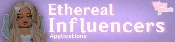 'Did you hear the news?' 🍧

Fairy islands Summer 2024 Ethereal Influencer applications are now open! ✨️

Please read through everything before applying! (Comment below if you have any questions!) 🌺

Apply here!: forms.gle/kjg6L4PDdnkiax…

#Roblox #FairyIslands #dressupgame