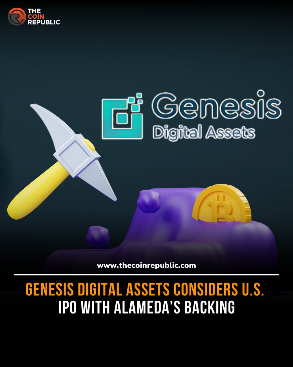 TCR_news_'s tweet photo. 🚀 Genesis Digital Assets, a leading Bitcoin mining firm, is exploring a potential IPO in the U.S., Bloomberg reports. 📈 
$BTC #BTC  #bitcoins  #IPO #GenesisDigitalAssets https://t.co/VqVwfItgUM
