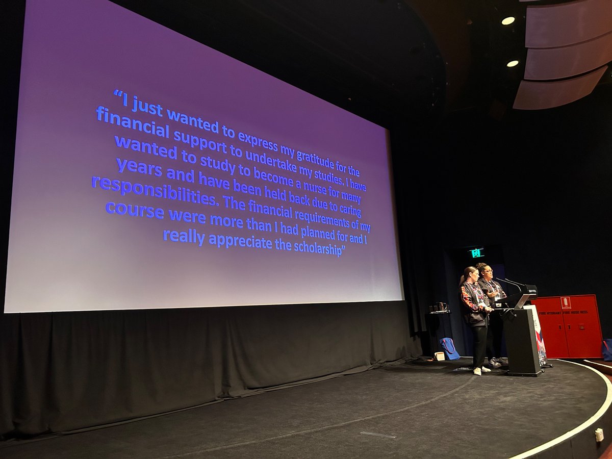 01naeea's tweet photo. @EdithCowanUni Tracey Taraia and Keneasha Lindsay are redefining scholarships for Indigenous students, presenting at
@UniSTARSConf
#naeea #ephea https://t.co/shvhLJs9yz