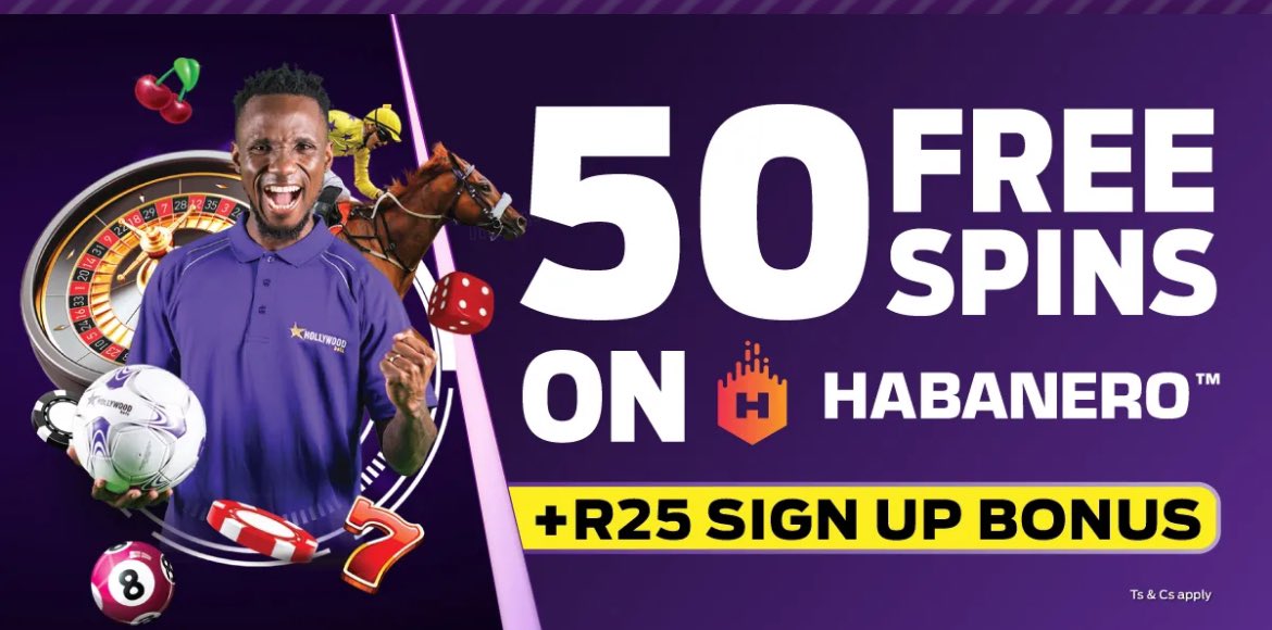 +18 | Get ready to ride the Hollywoodbets Durban July wave at Africa's greatest horseracing event! 🏇

Sign Up - Get a R25 sign up bonus + 50 Free spins on Habanero games once your Hollywoodbets account is activated 👉  bit.ly/4clDuuk
Ts &amp; Cs apply. 💜

#HDJ2024