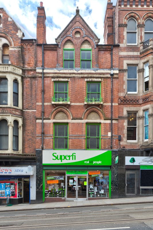 SuperfiOnline's tweet photo. Superfi Nottingham on Market Street back in the day and what it looks like today. There are sadly no Superfi stores anymore. #superfi #hifi #hifiaudio https://t.co/LkfOAFg43G