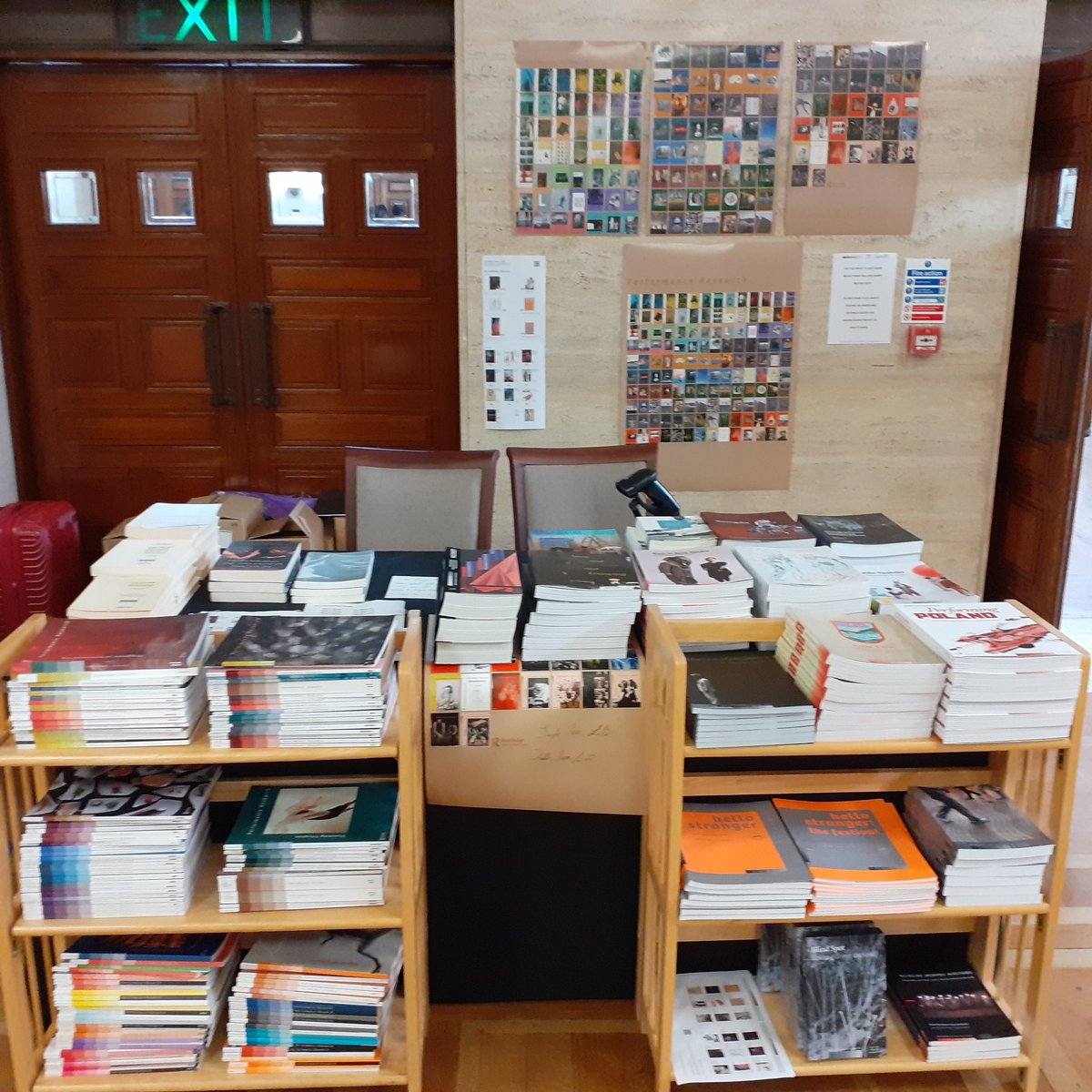 We had current and previous issues of Performance Research available at the CPR pop-up bookshop at PSi this year. These hard copies are also available to purchase online at tinyurl.com/prjournalcatal…, where you can browse previous volumes and newest issues alongside PR Books pubs!