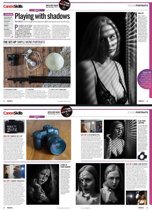 Publication in Photo Plus - The Canon Magazine.   Sold in location shops such as WHSmith, newsagents<a href="/tag/model"class="tags"><span>#model</span></a><a href="/tag/canon"class="tags"><span>#canon</span></a><a href="/tag/summer"class="tags"><span>#summer</span></a><a href="/tag/sunshine"class="tags"><span>#sunshine</span></a><a href="/tag/makeupartist"class="tags"><span>#makeupartist</span></a>