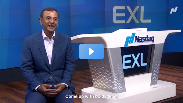 PRDork's tweet photo. It was great to see @exl_service's Chairman and CEO @RohitKapoorEXL discuss our company's growth over the last 25 years in this @NasdaqExchange interview. See just how far we've come, and where we're headed!

#25YearsOfEXL https://t.co/EVPFaBSzti https://t.co/9rL0x8ZvUa