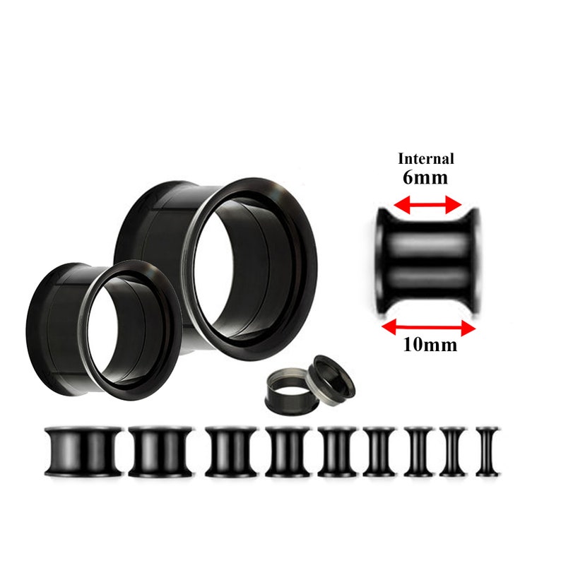 TrulyCharmingGB's tweet image. Double Flared Black Stainless Steel Eyelet Tunnel Ear Stretcher Plug-Expander Body Piercing-Quality tested at Sheffield Assay England.
#plugearrings #earstretchers #doubleflaredplug #tunnelearrings #earplugs #earguage #eartunnel #blackflareplugs #eyelet
🛒etsy.com/uk/listing/107…