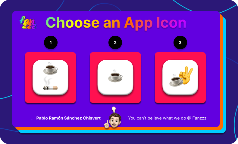 wisipare's tweet photo. EXPERIMENT!!

No need to know what the product is about. Which of these icons grabs your attention the most?

1? 2? 3? https://t.co/g21gb3qvXu