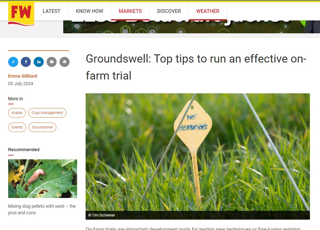 ADAS (@adasgroup) on Twitter photo At <a href="/Groundswellaguk/">Groundswell</a>, ADAS research consultants Susie Rocques and <a href="/C_A_White/">Charlotte White</a> were part of a panel advising how to run a good farm trial 🌾🔍
Read about the 5️⃣ principles for success today in <a href="/FarmersWeekly/">Farmers Weekly</a> ⬇️
fwi.co.uk/arable/crop-ma… At <a href="/Groundswellaguk/">Groundswell</a>, ADAS research consultants Susie Rocques and <a href="/C_A_White/">Charlotte White</a> were part of a panel advising how to run a good farm trial 🌾🔍
Read about the 5️⃣ principles for success today in <a href="/FarmersWeekly/">Farmers Weekly</a> ⬇️
fwi.co.uk/arable/crop-ma…