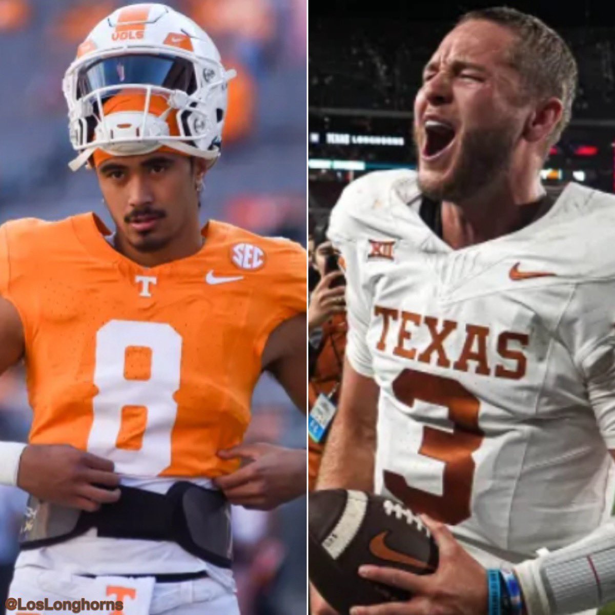 Who has the best QB going into the #SEC this season 🤘🏽🍊#Texas #Tennessee

RT #GBO 🍊
Like #Hookem🤘🏽