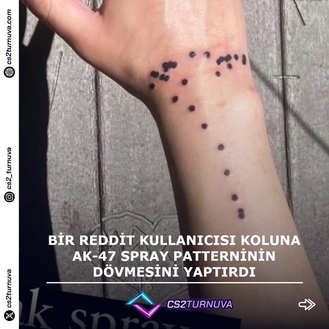 CS2Turnuva's tweet image. İnsanlar: Yaptıracağın dövmeyi dikkatli seçmelisin, sonuçta seçtiğin şeyi hayatın boyunca üstünde taşıyacaksın
O sırada bizo: