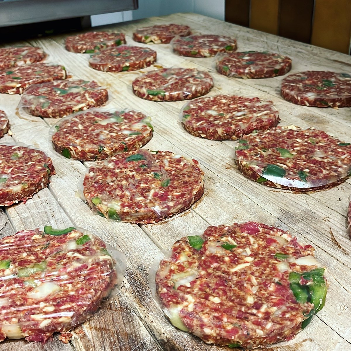 The messy prep into our fabulous 
6oz Messy #steakburgers 🍔🍔🍔😋 
#didsbury #bbq #bbqtime #EURO2024 #Wimbledon2024