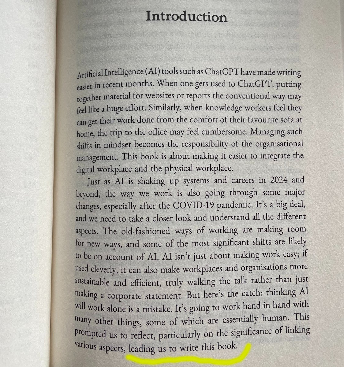 So what led us to write #WorkMadeEasy
amzn.in/d/0g6jOAJM
<a href="/westlandbooks/">Westland Books</a> #AI #hybridworking