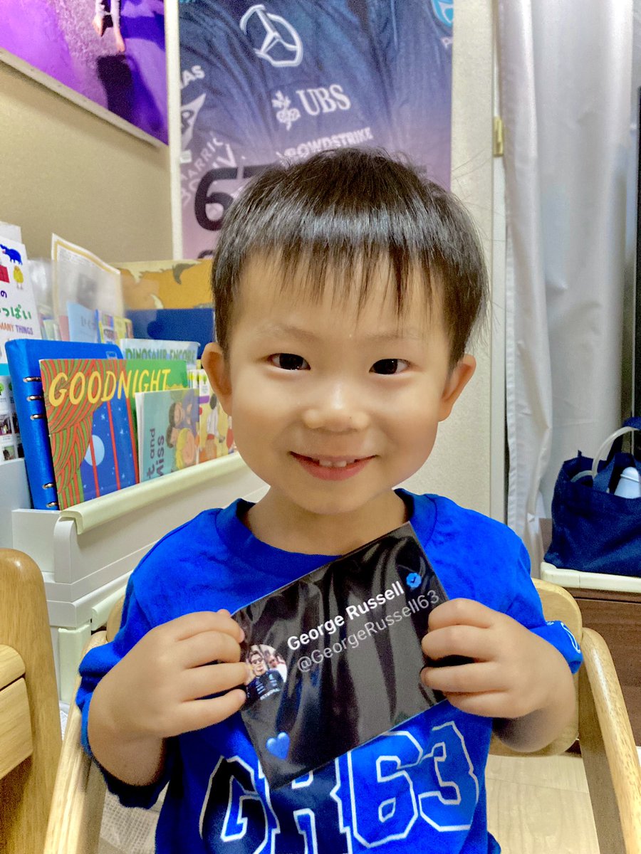 My son is so happy that you gave him “💙”
Thank you so much again George💙