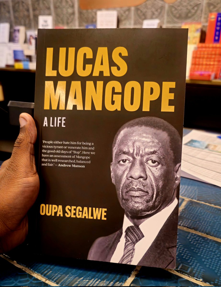 MothebeThebi's tweet photo. At least 10 of the 20 rounds sprayed were on target, raining down on and instantly killing the chauffer-driven man while seriously injuring the driver.
#Mangope #History #Books #readingcommunity #Reading https://t.co/QWemoAsdzm
