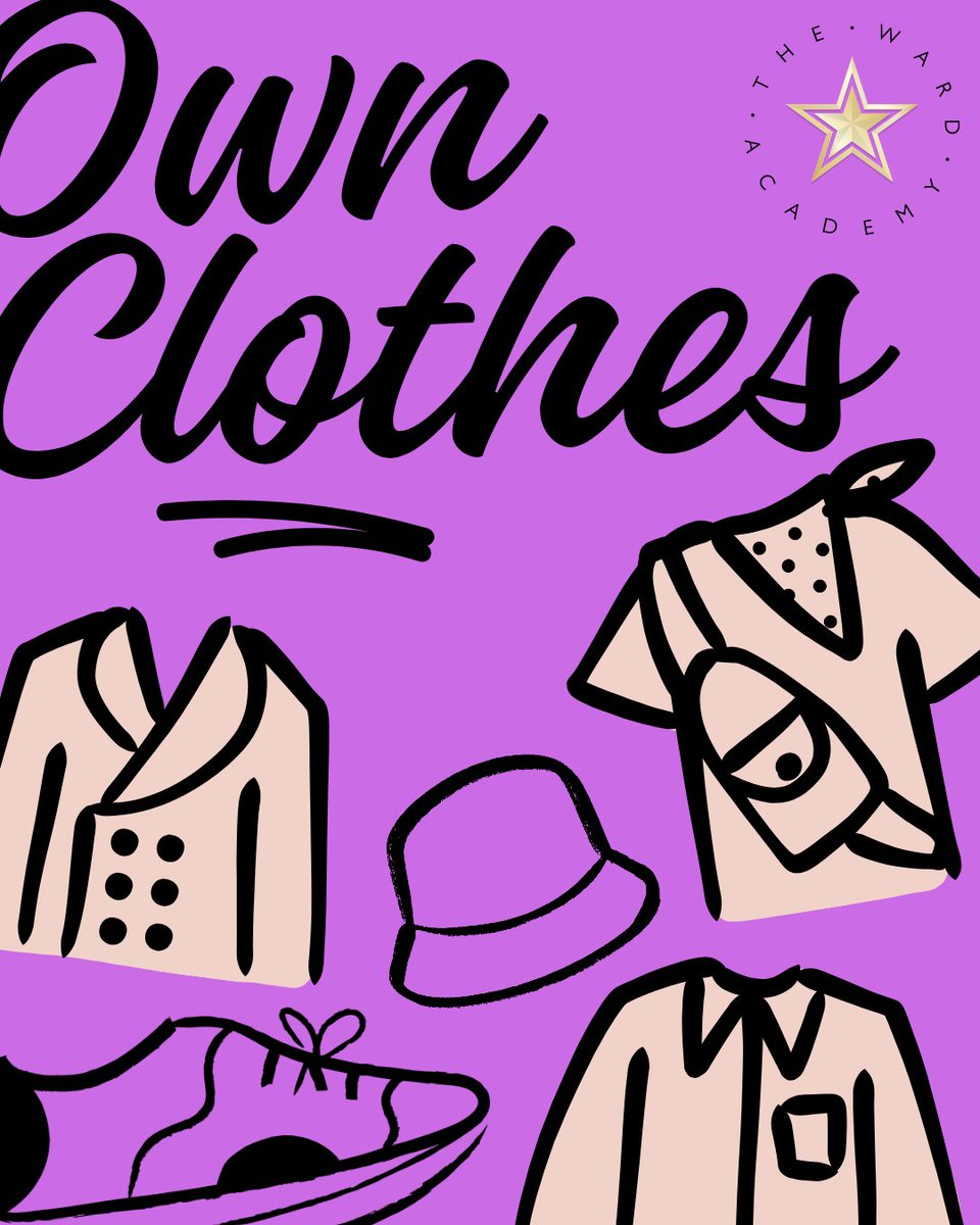 DON'T FORGET! 😀

It's OWN CLOTHES this week for our talent shows! You can come in your chosen clothes/outfits or bring them to change into! 👕👗

It's nearly show time! 🎙️