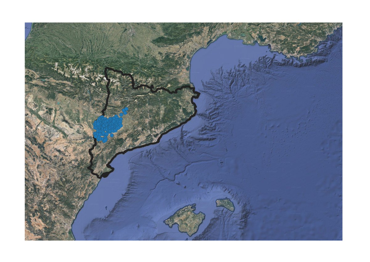 AdvTerresPonent's tweet image. (1/2) Un granímetre és un instrument molt senzill que s'utilitza per quantificar i estudiar les pedregades.
Al Pla de Lleida fa 25 anys que hi ha una xarxa formada per més de 160: