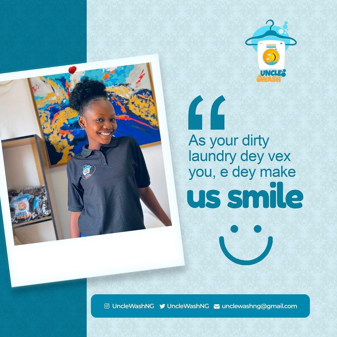 unclewashng's tweet image. Every time you pile dirty laundry, it’s like trouble is knocking, but at UncleWashNG, it’s our cue to bring on the giggles! 

 #CleanFabrics #CleanNaija