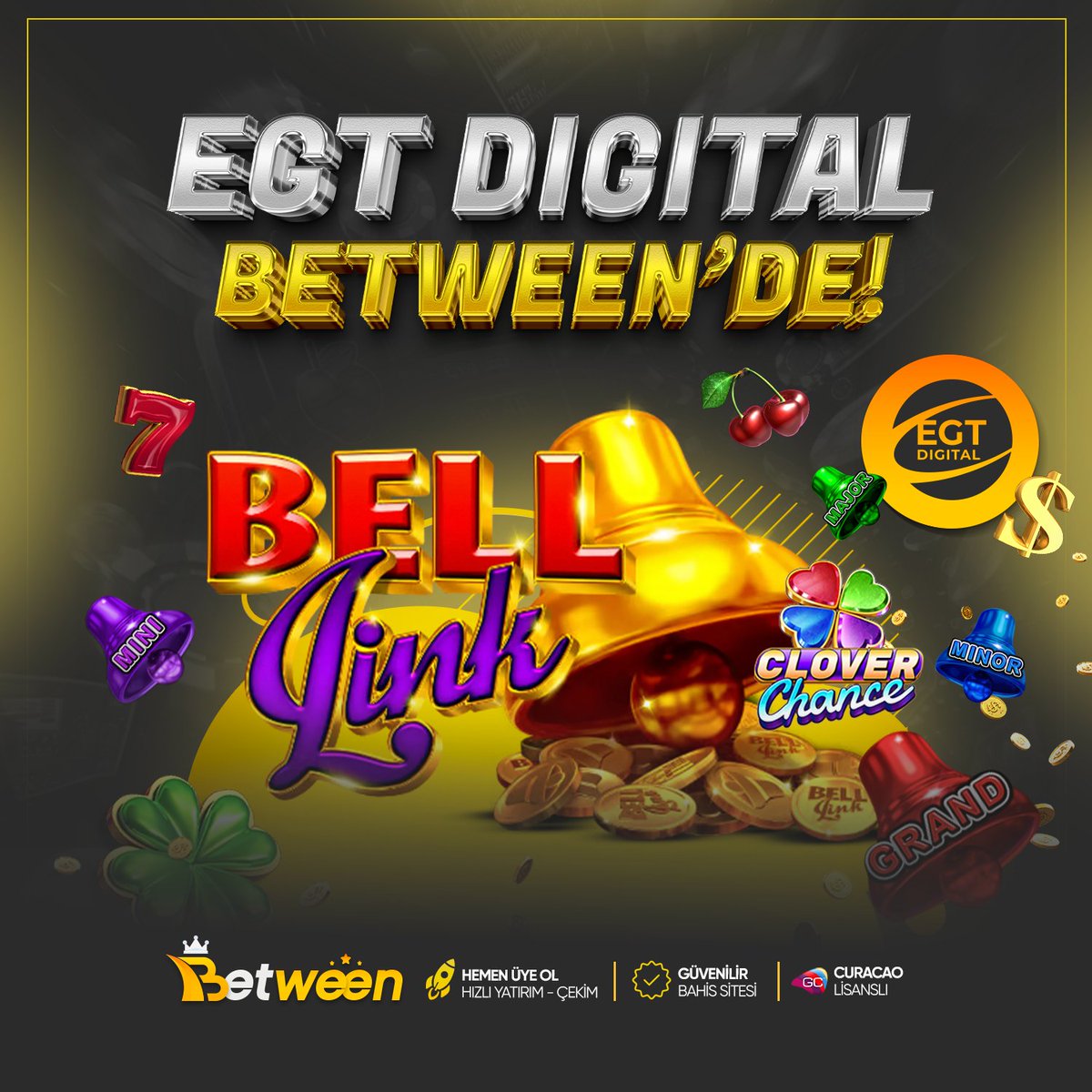 📣 EGT DIGITAL BETWEEN'DE 

🔔 EGT Digital ile farkı hisset! 

🛍 %100 SLOT İADE BONUSU 

🛍 %50 CASINO YATIRIM BONUSU

📣 HEMEN ÜYE OL 👉 cutt.ly/between