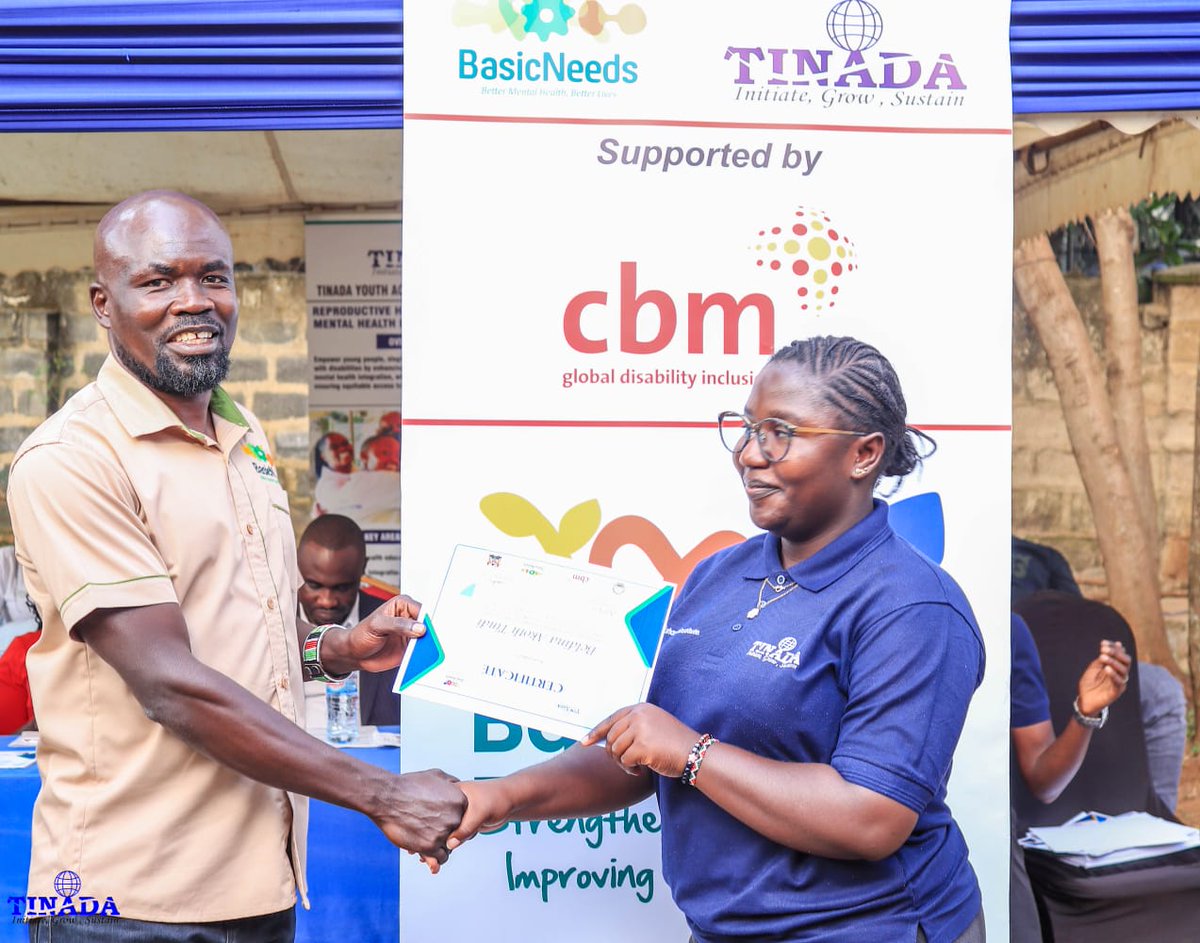 TinadaOrg's tweet photo. The Livelihoods Officer-@BasicNeeds_KE, Mr. Erick Ochieng', participated in our team building, to celebrate the successful implementation of the Basic Needs Project.

The project was supported by @BasicNeeds_KE and @CBM_Global_KE and aims at strengthening communities and 1/ https://t.co/lIBS2GGFCw
