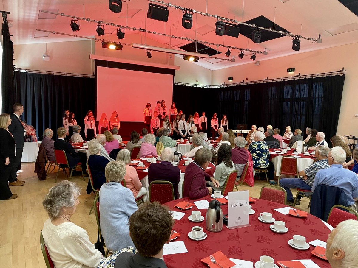 Yesterday we hosted our anuual Senior Citizens Summer Tea Party.  Entertainment from our students included a drama performance, the String Band and a solo vocal performance.  Mr Twitchin, Head of Sixth Form, also provided an insight to our student achievements this year.