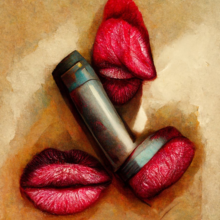 Thinking of you.
.
.
.
#art #aiart #aiphotography #collage #collageart #digitalart #fineart #fineartphotography #graphicdesign #illustration #photography #poetry #promptography #storytelling #visualpoetry #lipstick