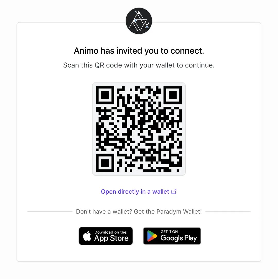 Did you know Paradym automatically generates an invitation page that you can send to your end users? Super handy if you don't want to implement it yourself (or just like the look of ours 😉).