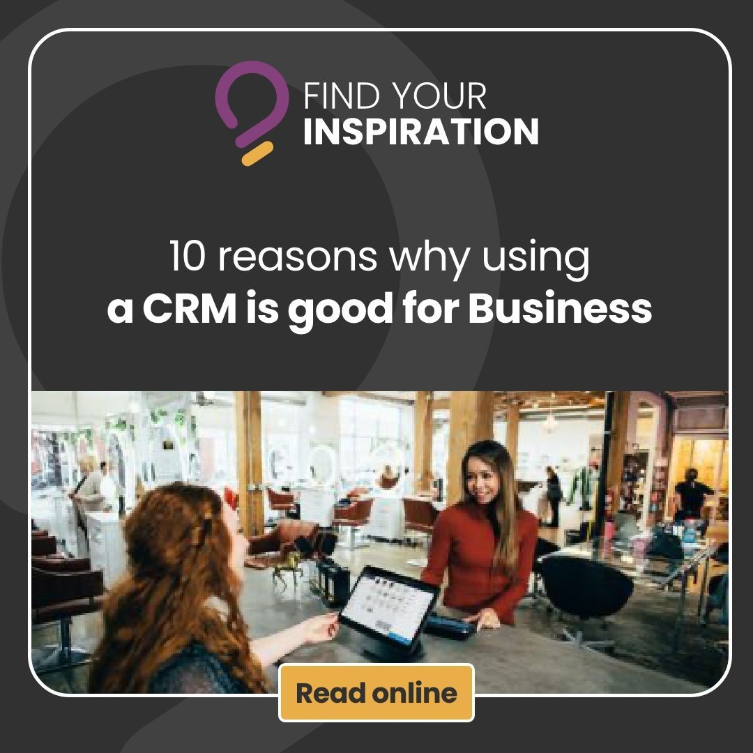 A well-implemented CRM system can revolutionise the way a company manages its interactions with customers and prospects. In this blog post, we will explore 10 ways a CRM is good for Business. 

findyourinspiration.co.uk/10-reasons-a-c… 

#CRM #smallbusiness #workflow