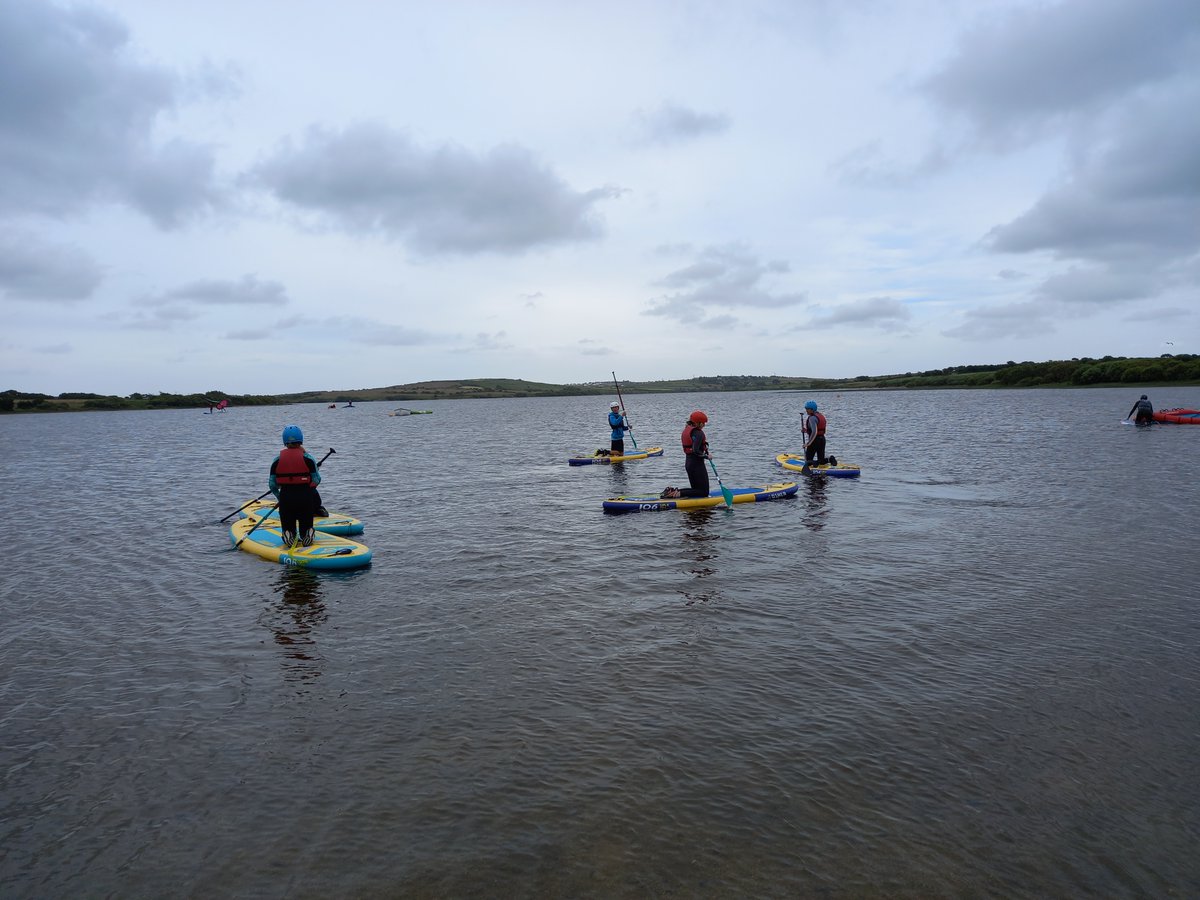 ChesApa's tweet photo. We had a fantastic enrichment day yesterday at Stithians lake. Thank you to the wonderful instructors for teaching us how to kayak, SUP and sail. We had a brilliant time! @swlakes https://t.co/CWQiBd531g