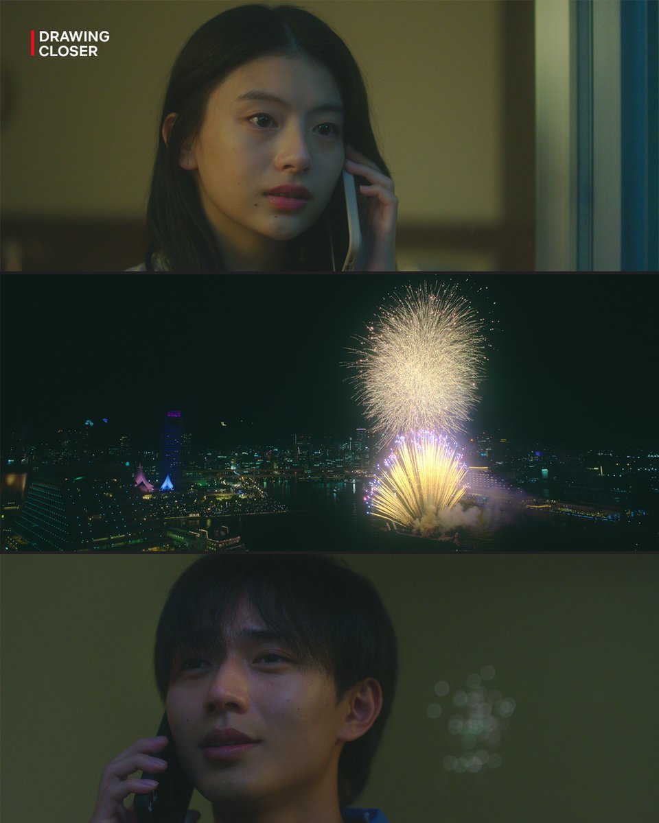 NetflixID's tweet photo. Sekarang tiap nontonin kembang api pasti bakal keinget sama Akito &amp; Haruna 🥺 https://t.co/sCmxOLeZFf