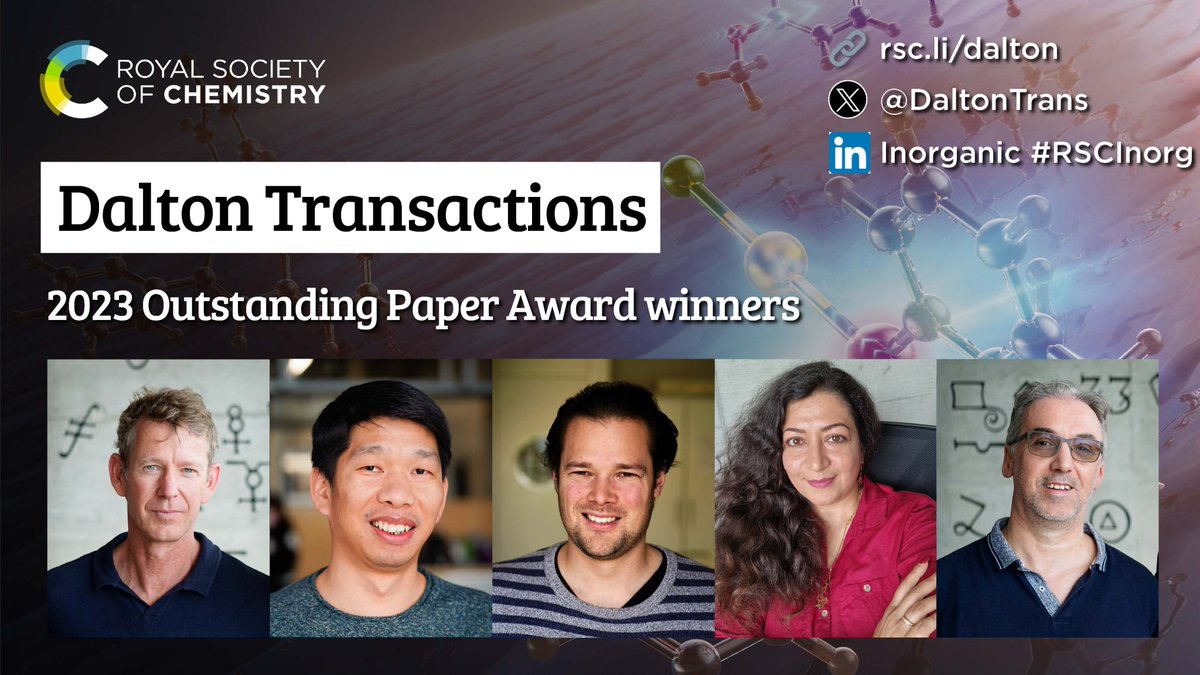 DaltonTransactions (@daltontrans) on Twitter photo Our Outstanding Paper Award 2023 was awarded to <a href="/kay_severin/">Kay Severin</a> & co for their work on constructing Pd-based coordination cages with 3 geometrically distinct ligands🎉
Read more about the authors behind the paper👇
blogs.rsc.org/dt/2024/06/21/…
<a href="/EPFL/">EPFL</a> <a href="/EPFL_en/">EPFL</a>
<a href="/RujinL/">Rujin Li</a> <a href="/JCEdeMontmollin/">Jean de Montmollin</a> Our Outstanding Paper Award 2023 was awarded to <a href="/kay_severin/">Kay Severin</a> & co for their work on constructing Pd-based coordination cages with 3 geometrically distinct ligands🎉
Read more about the authors behind the paper👇
blogs.rsc.org/dt/2024/06/21/…
<a href="/EPFL/">EPFL</a> <a href="/EPFL_en/">EPFL</a>
<a href="/RujinL/">Rujin Li</a> <a href="/JCEdeMontmollin/">Jean de Montmollin</a>