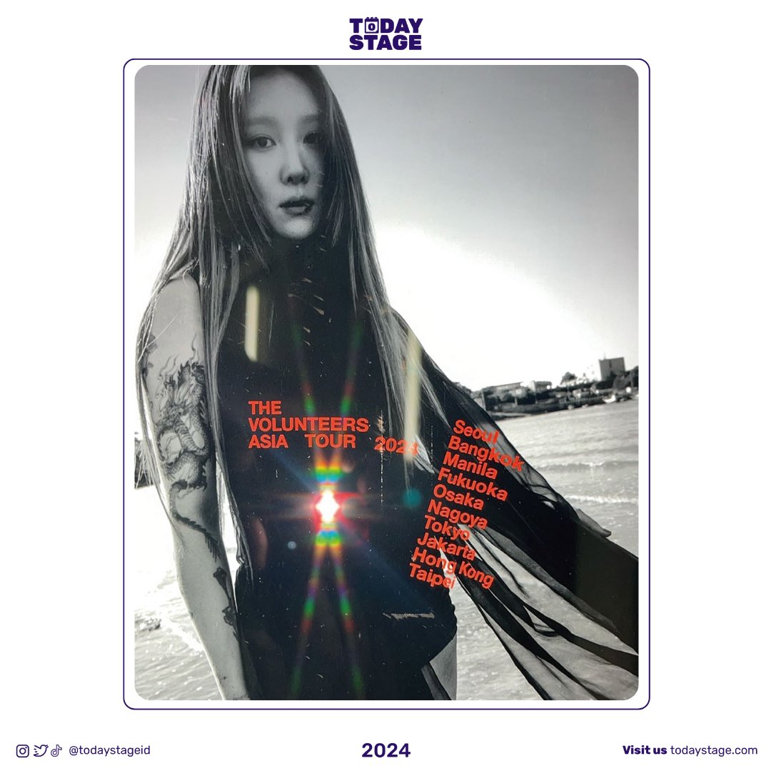todaystageid's tweet image. THE VOLUNTEERS
ASIA TOUR 2024

More information about the ASIA TOUR and SEOUL show will be announced. Stay tuned for updates.

#TheVolunteers #더발룬티어스 #TVT #AsiaTour