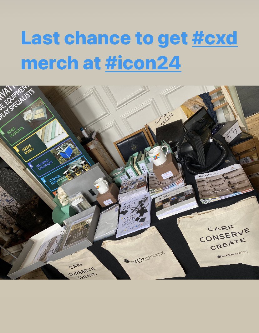 Last chance to get CXD merch #icon24